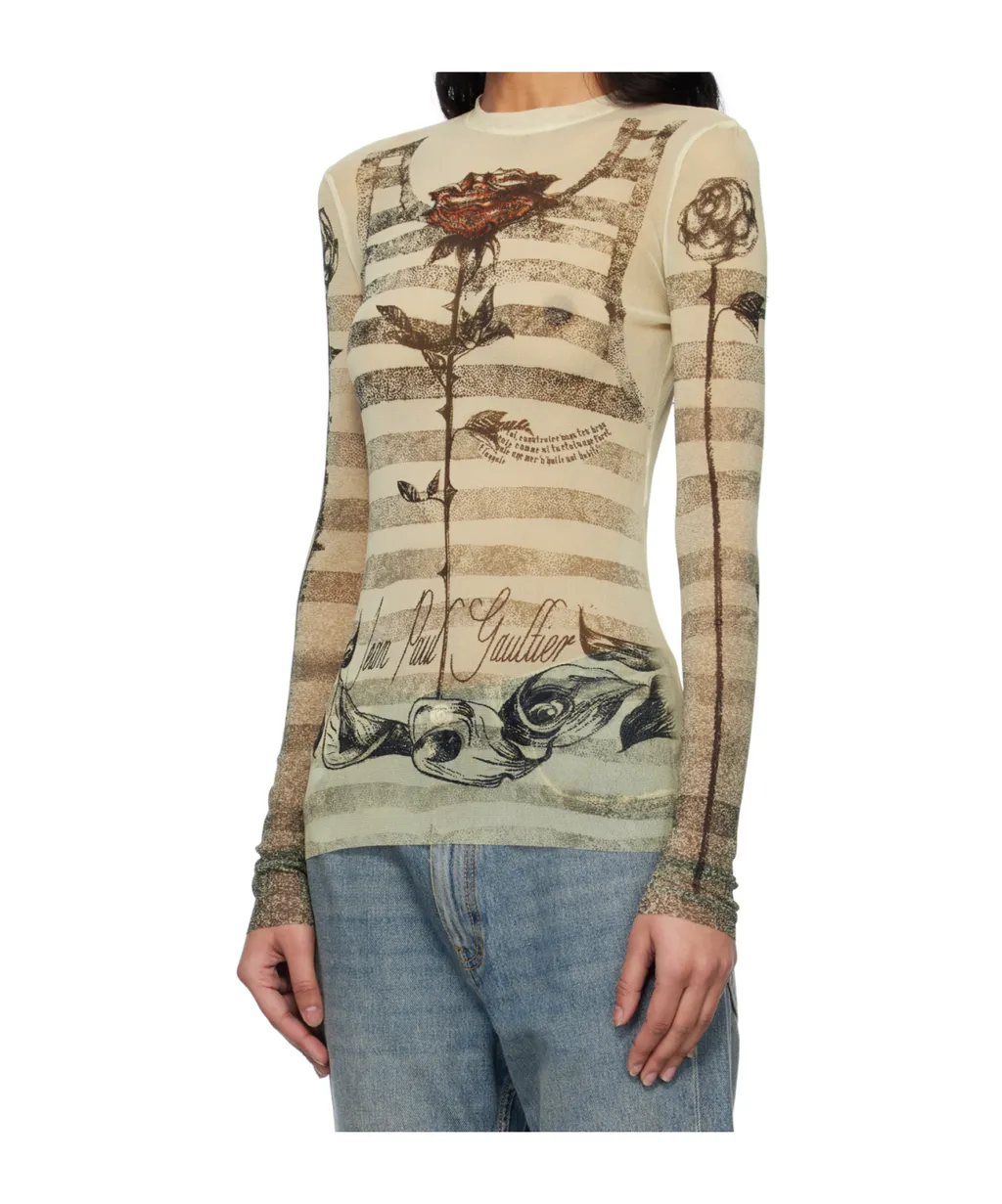 Graphic Long Sleeve Top