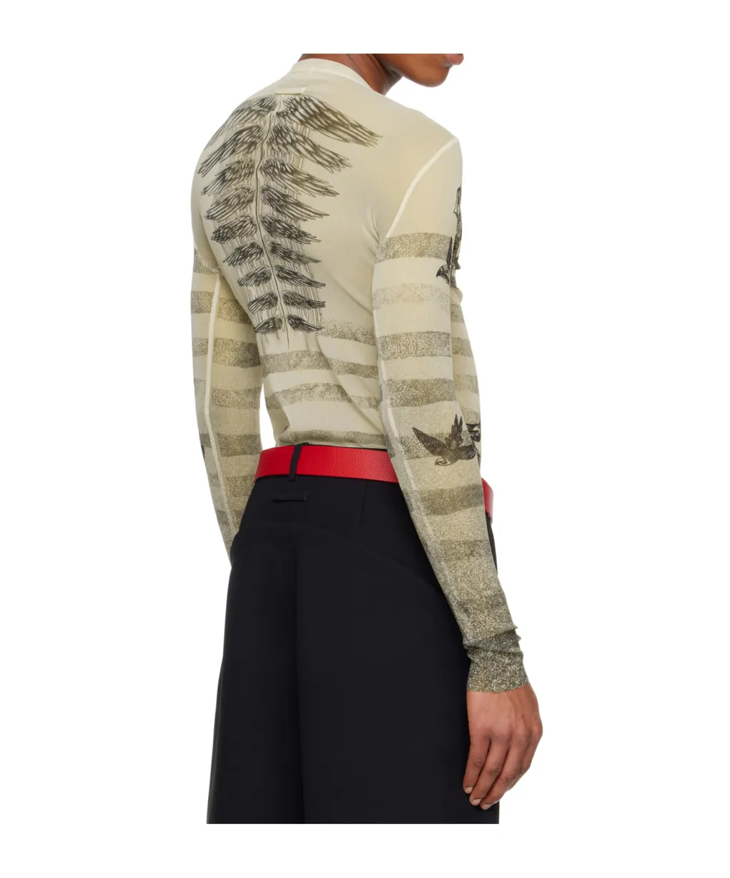 Graphic Long Sleeve Top