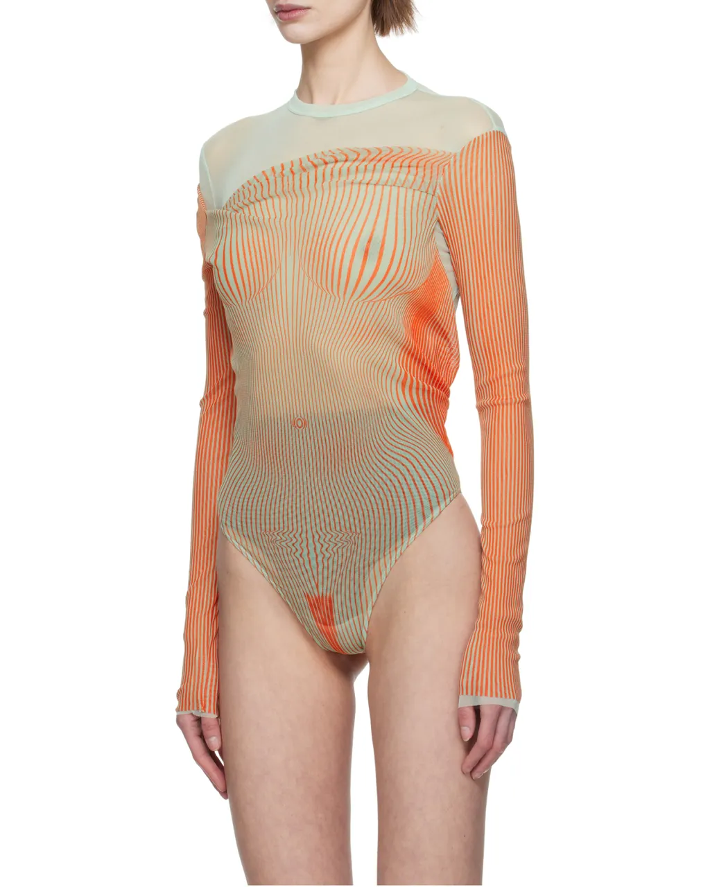 Le Classique Striped Bodysuit