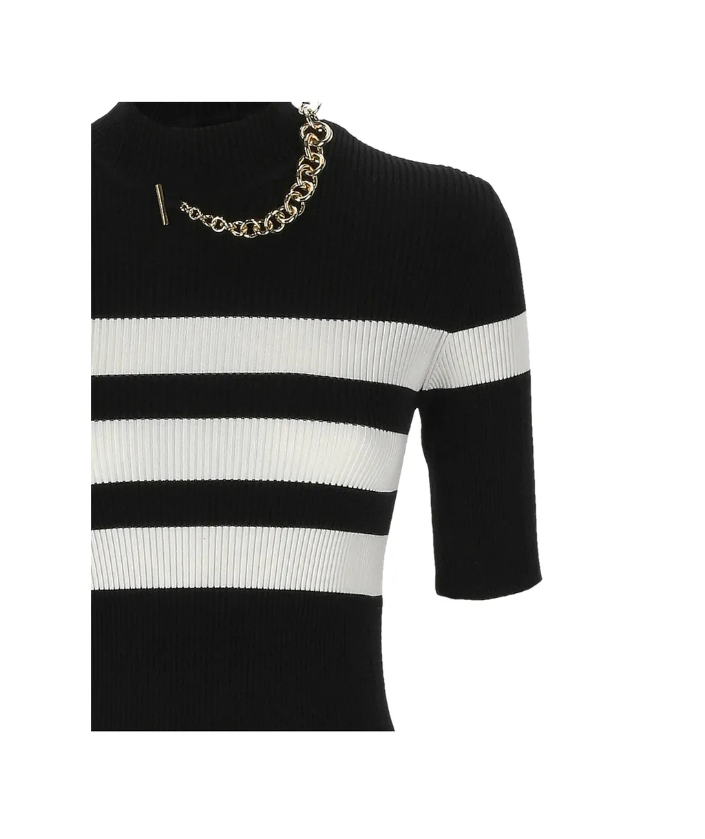 Striped Knitted T-Shirt