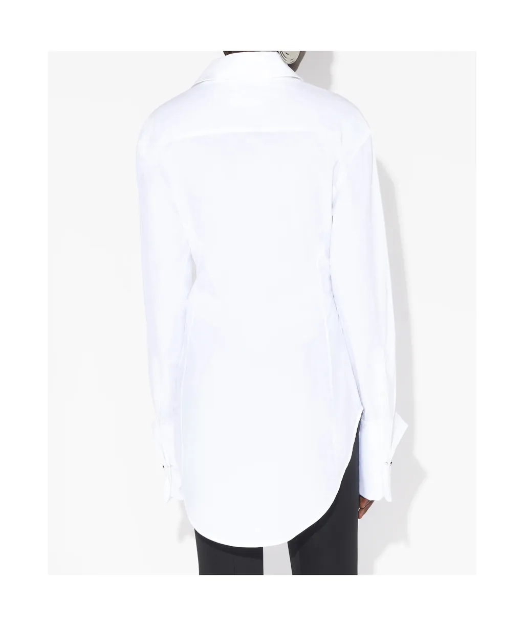 Long Sleeved Poplin Shirt