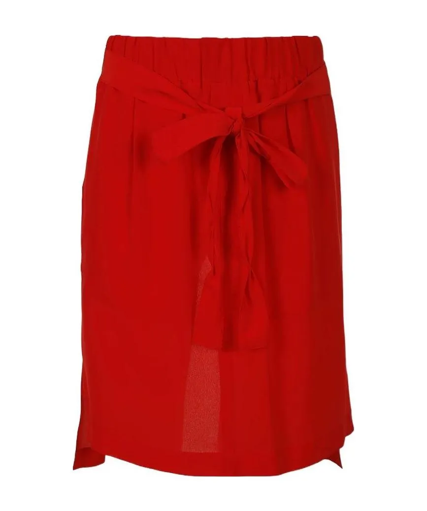 Strapless Silk Top