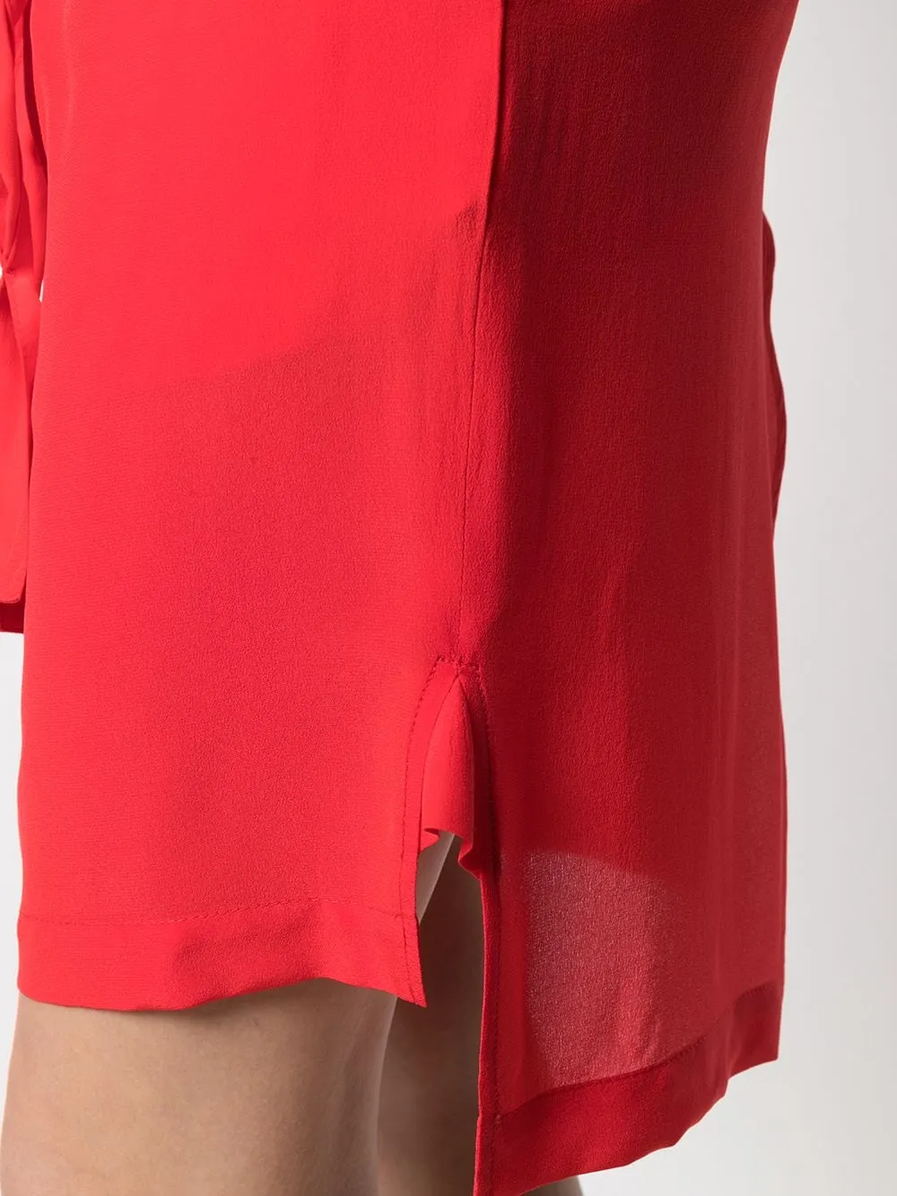 Strapless Silk Top