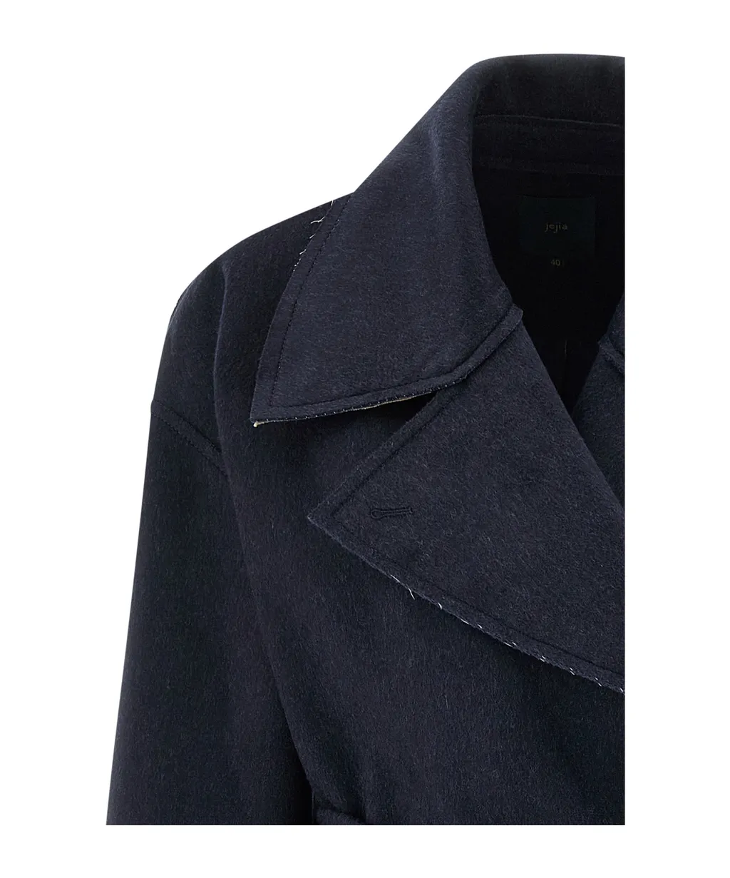 Belted Robe-Style Coat