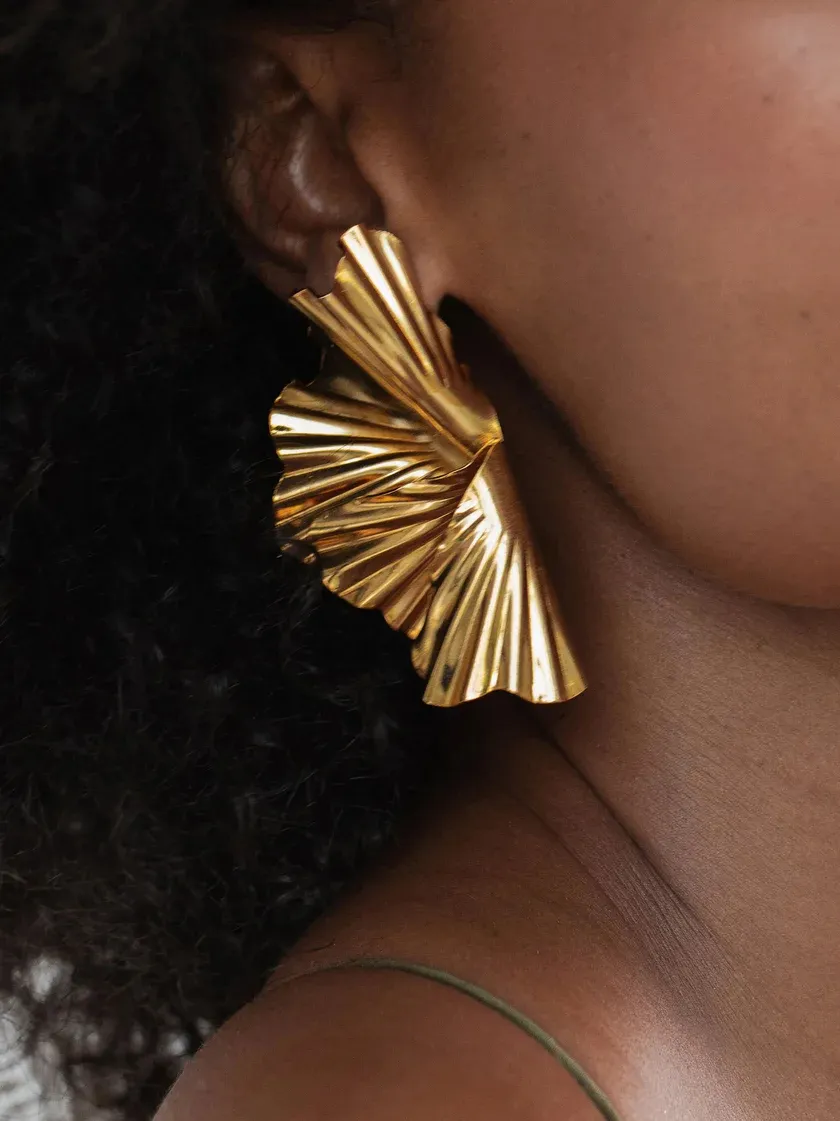 Darya Polished-Finish Earrings