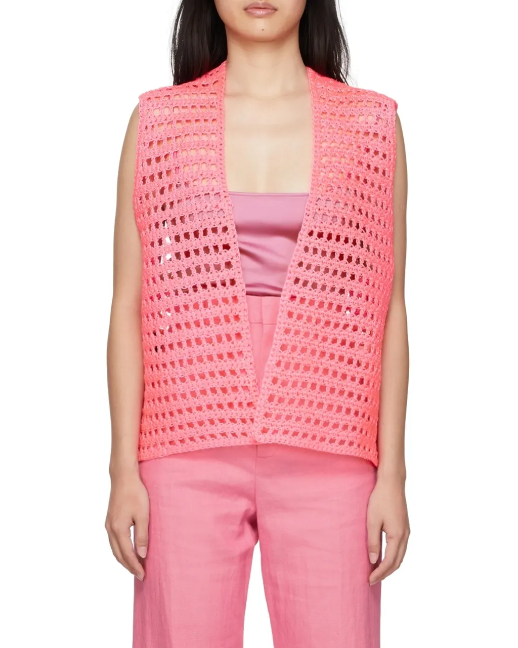 Crochet Knitted Cardigan