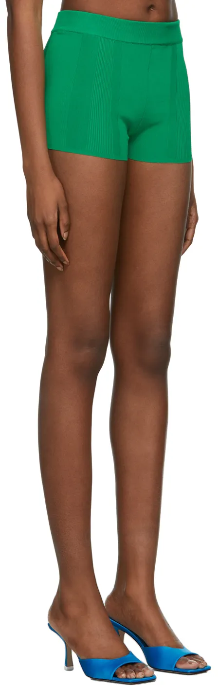 Logo Texture Tight Shorts