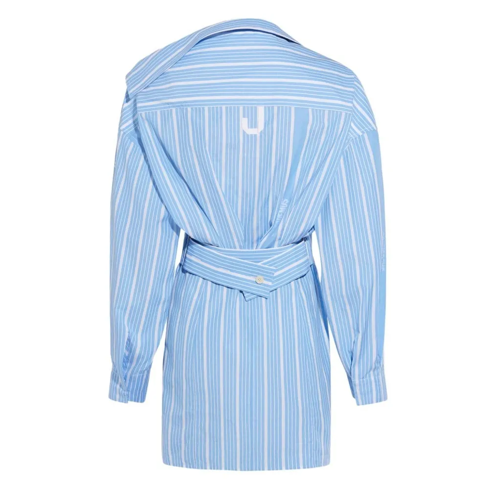 La Mini Robe Chemise Asymmetric Shirt Dress