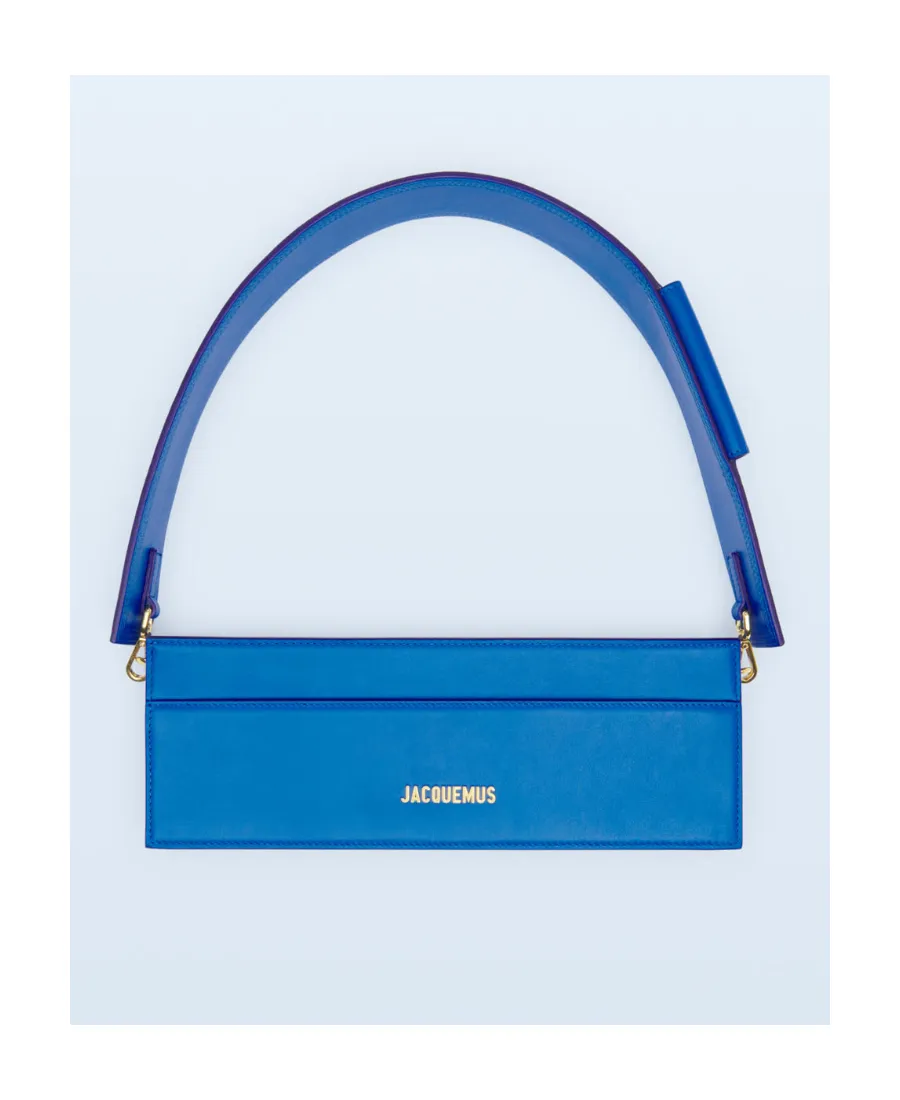 Logo-Plaque Leather Shoulder Bag