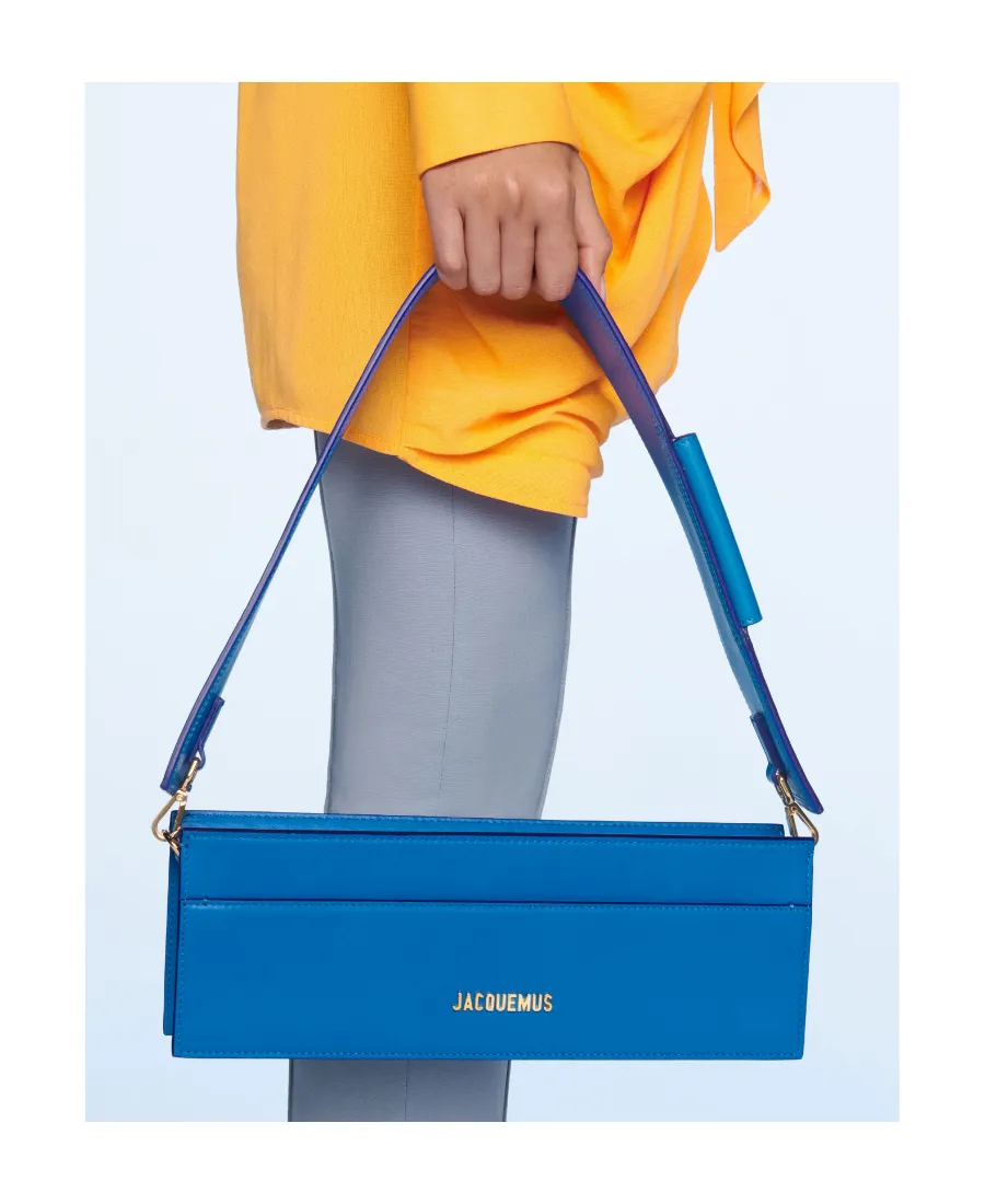 Logo-Plaque Leather Shoulder Bag