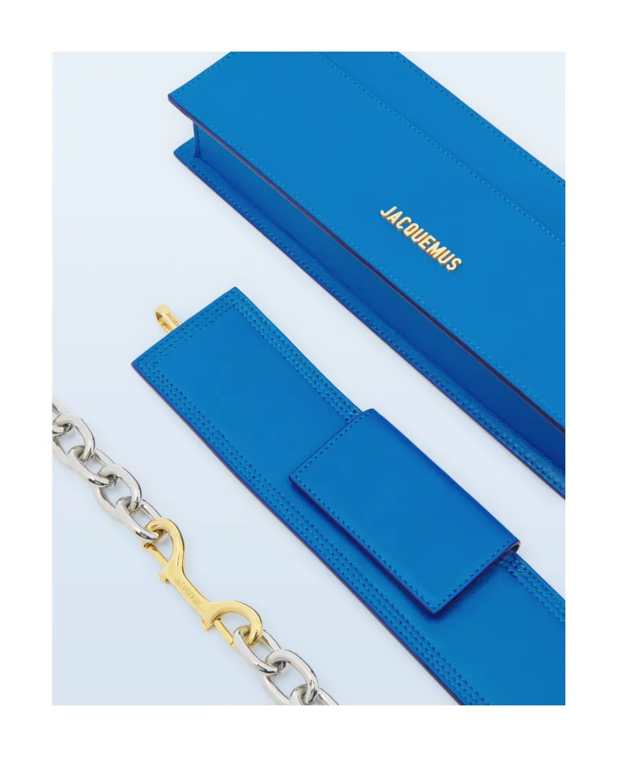 Logo-Plaque Leather Shoulder Bag