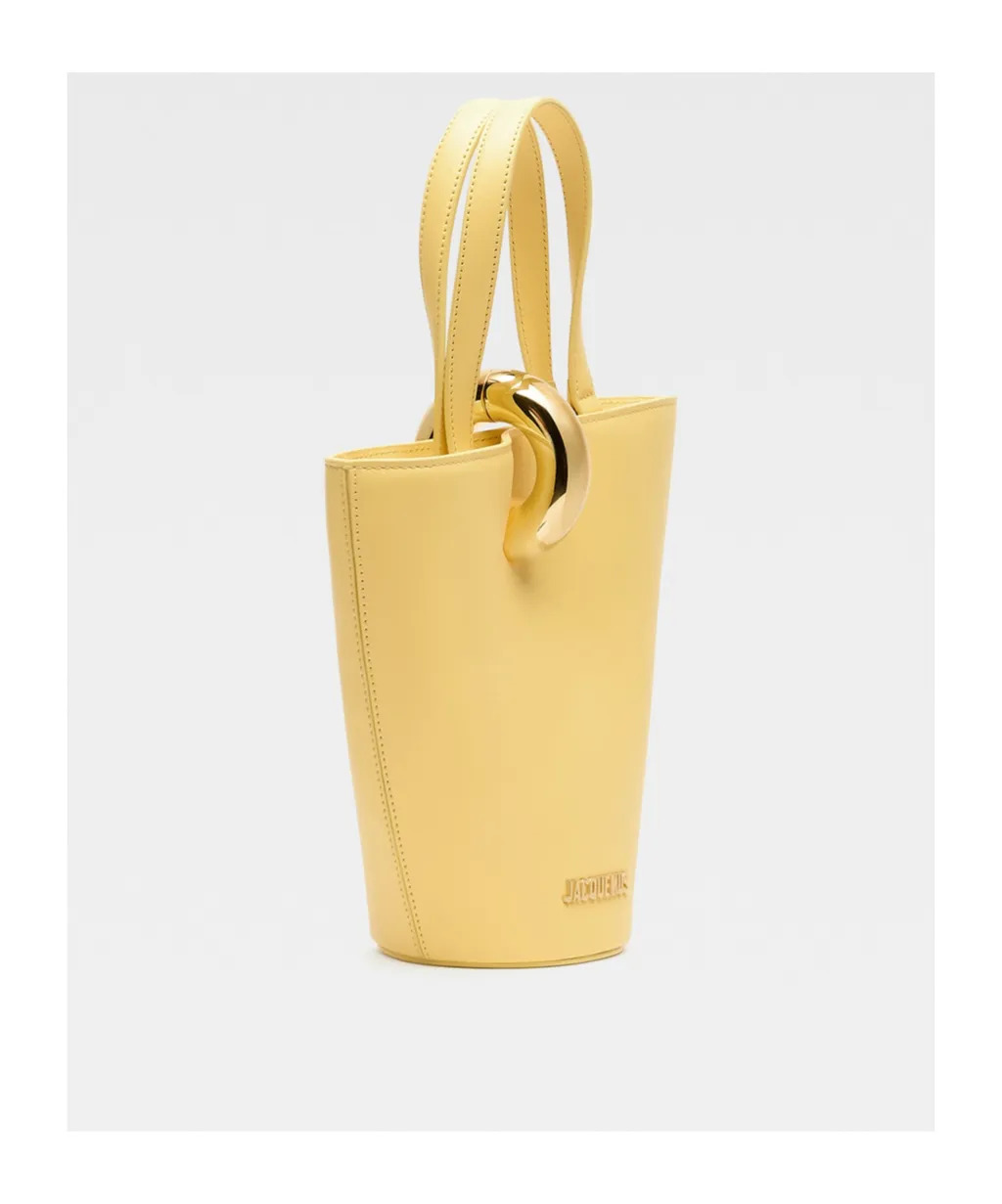 Le Petit Bambola Asymmetric Mini Bucket Bag