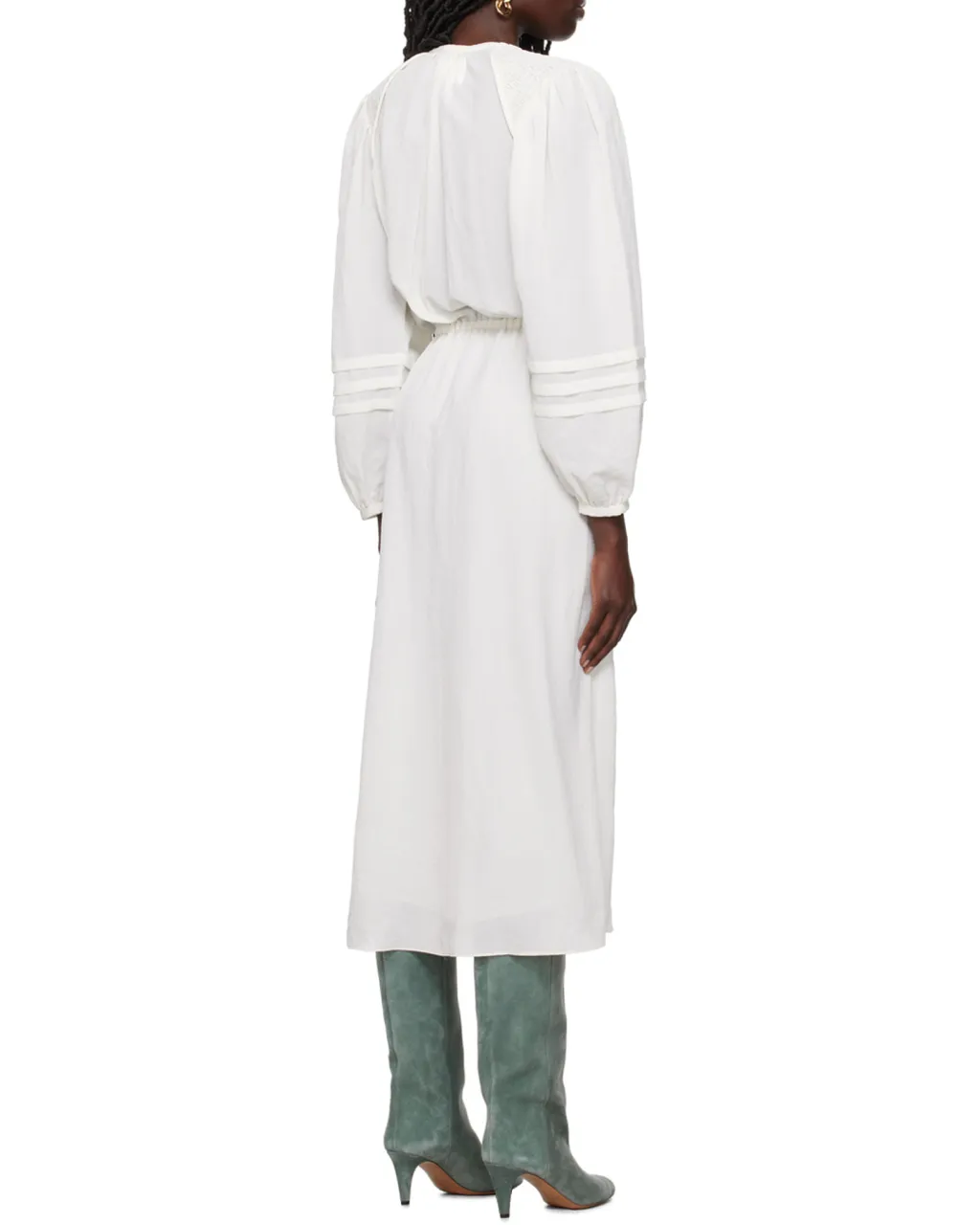 Lydie Georgette-Crepe Maxi Dress