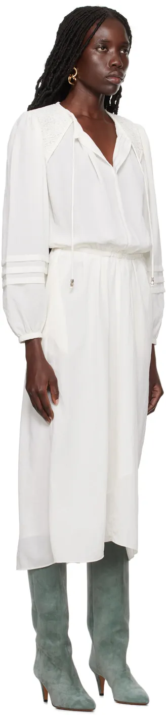Lydie Georgette-Crepe Maxi Dress