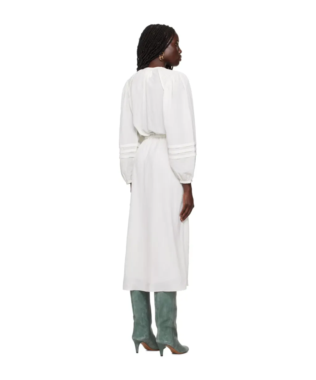 Lydie Georgette-Crepe Maxi Dress