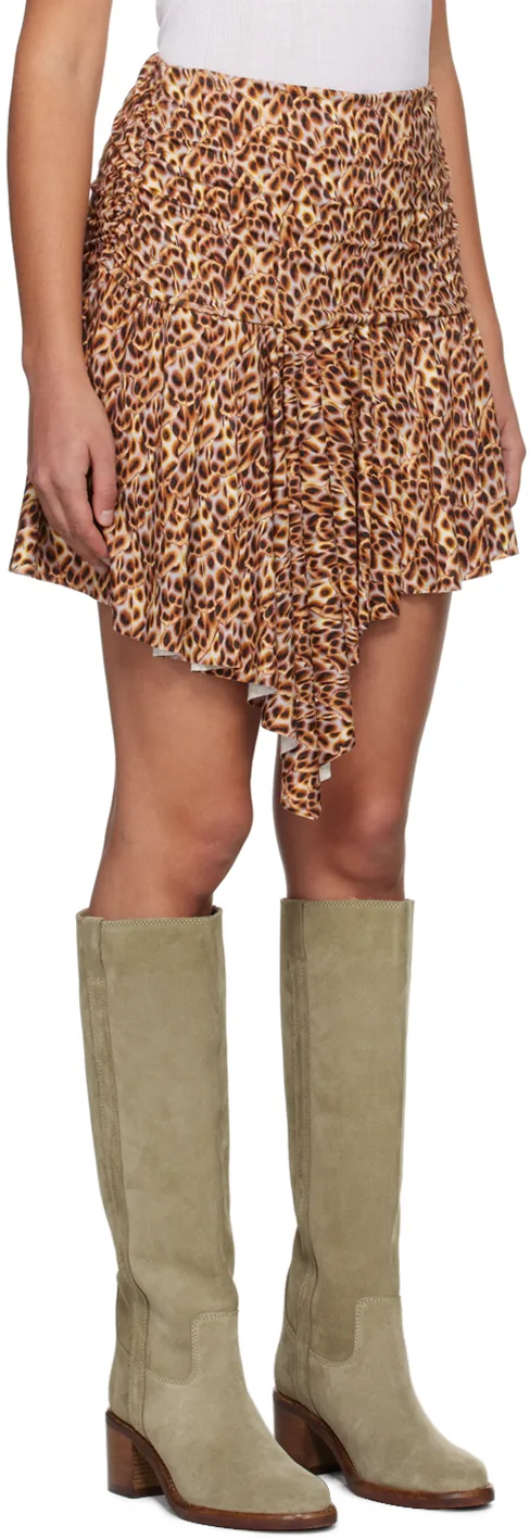 Irregular Mini Skirt