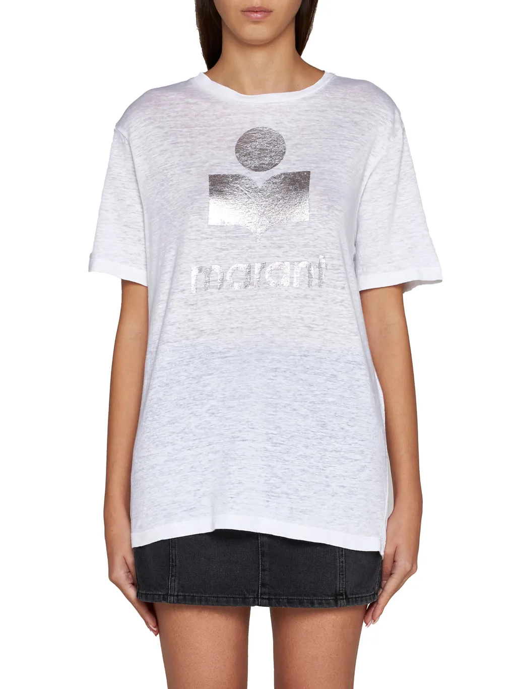 Logo Printed Crewneck T-Shirt