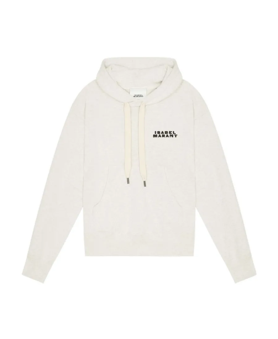Sylla Logo Embroidered Drawstring Hoodie