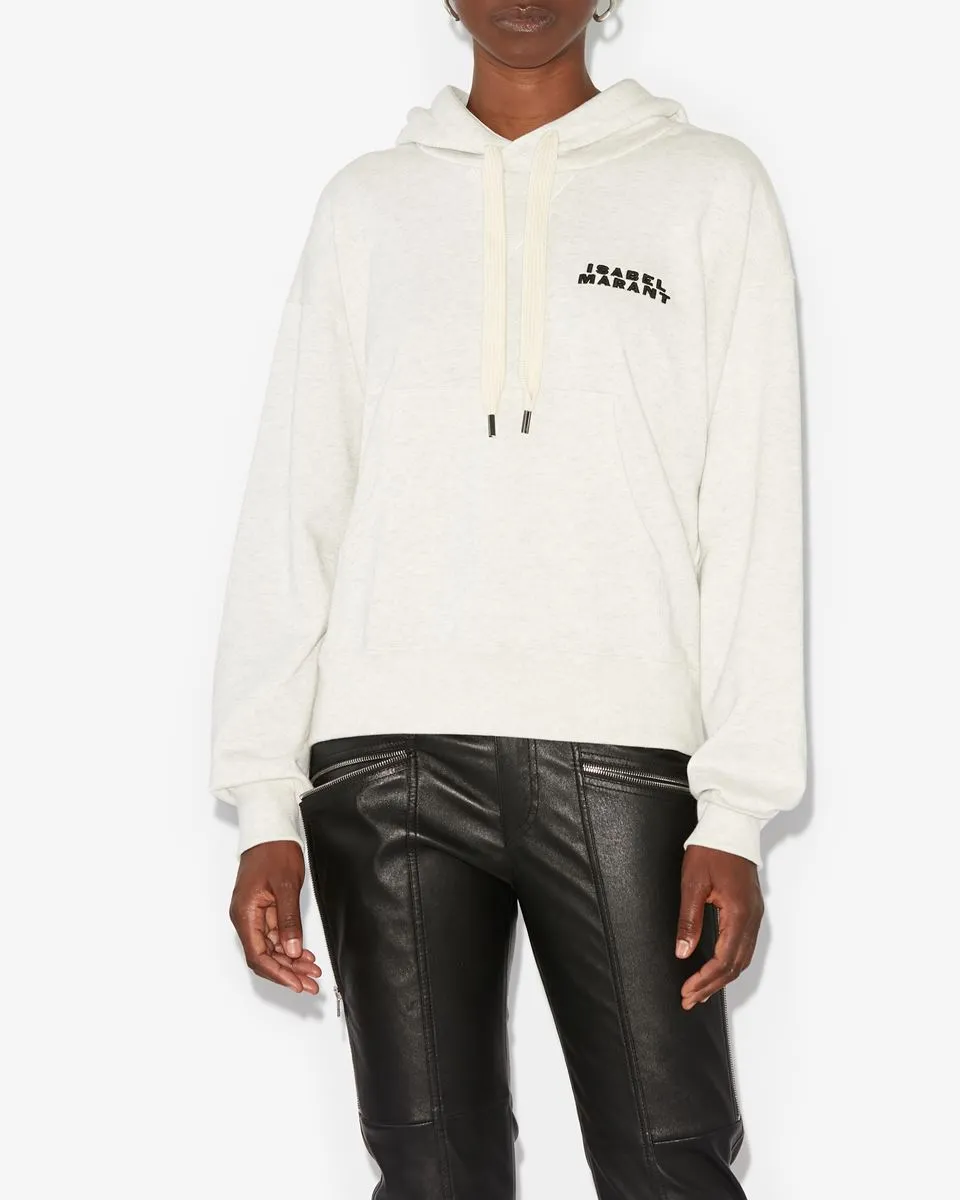 Sylla Logo Embroidered Drawstring Hoodie