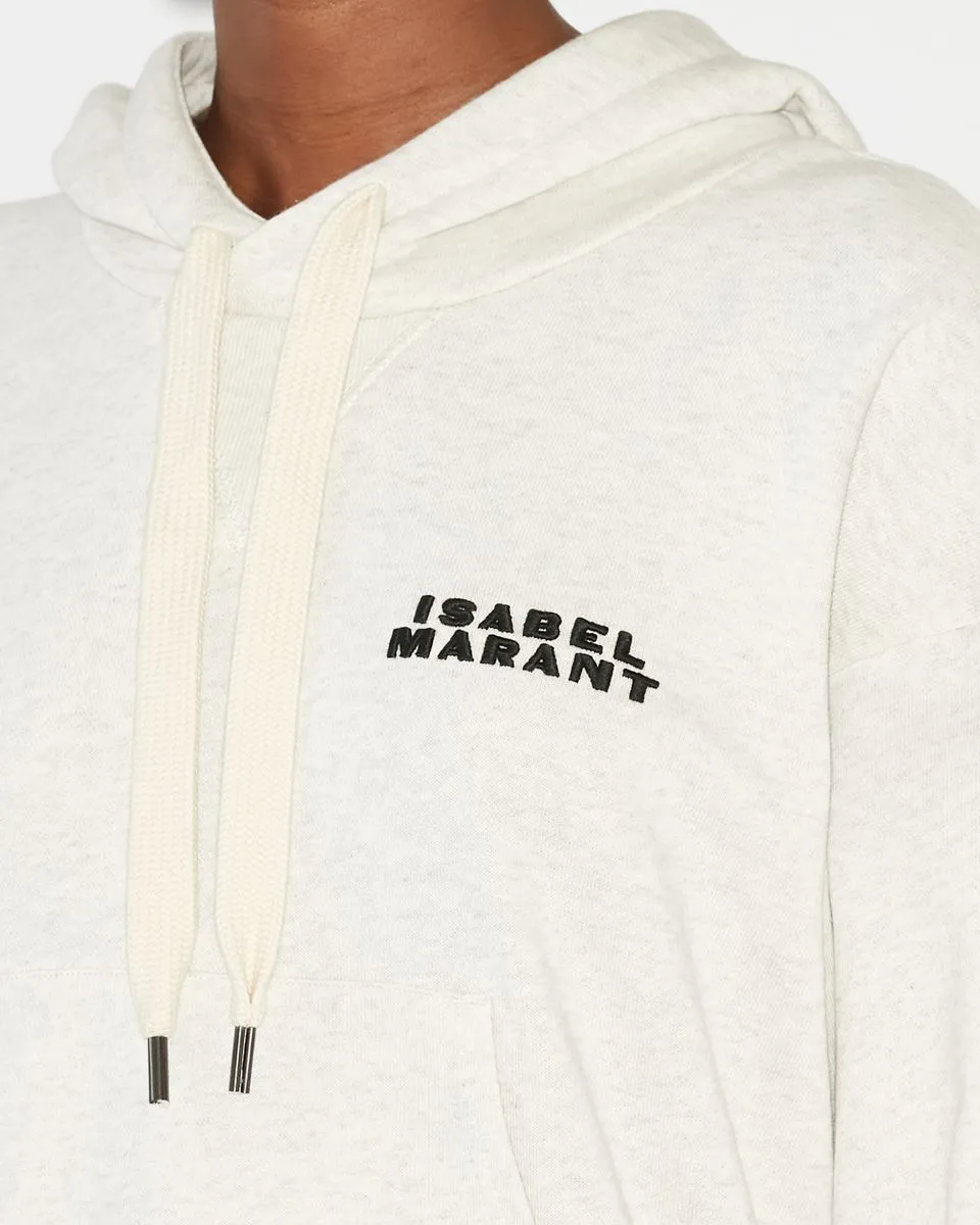 Sylla Logo Embroidered Drawstring Hoodie