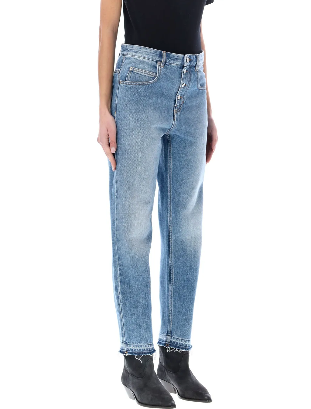 Belden Button-Fastening Jeans