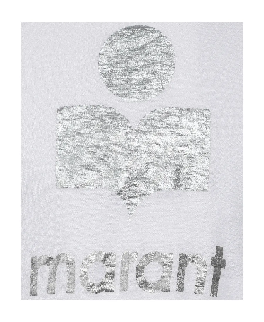 Logo-Print Linen Sweatshirt