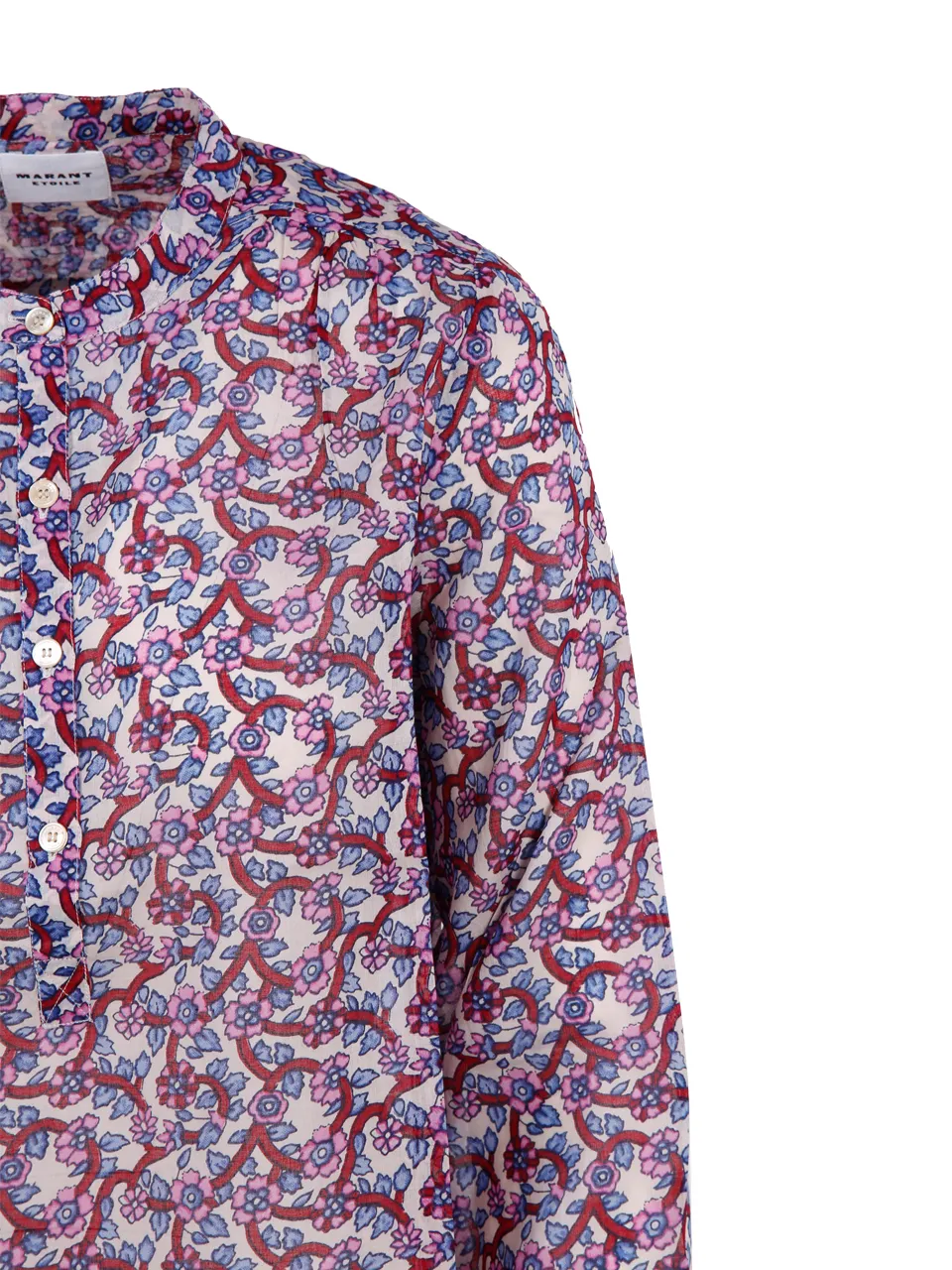 Maria Floral Printed Cotton Top