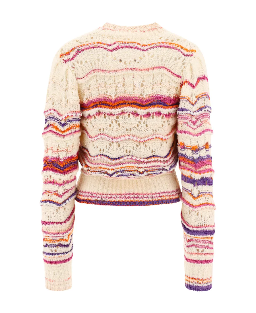 Knitted Cotton-Blend Sweatshirt
