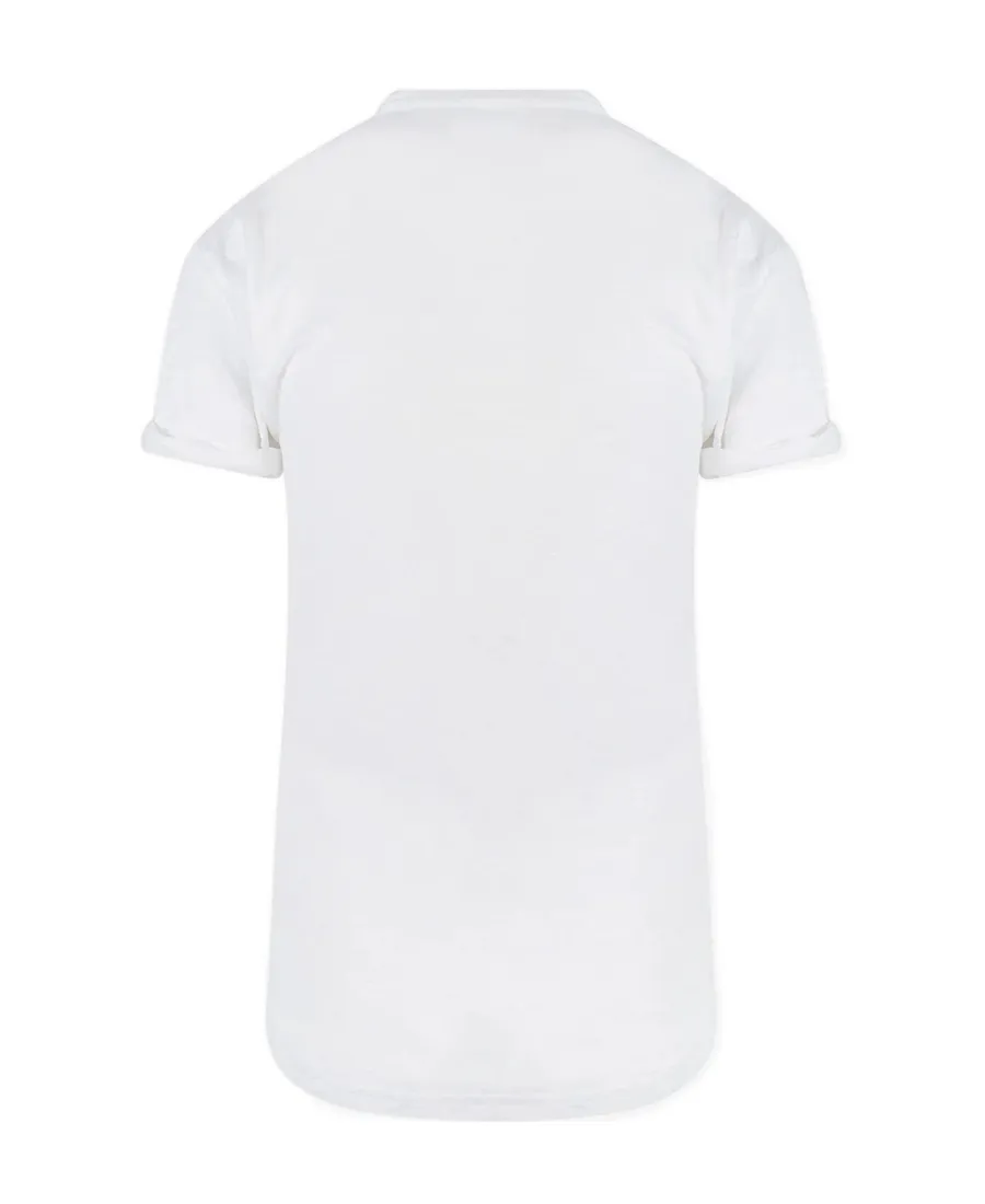 Koldi Logo-Print Linen T-Shirt