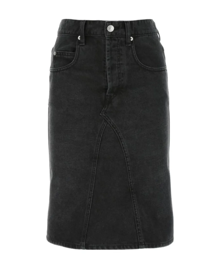 A-Line Denim Skirt