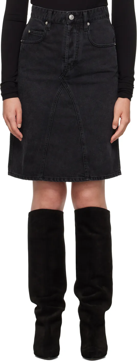 A-Line Denim Skirt