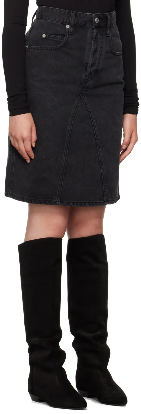 A-Line Denim Skirt