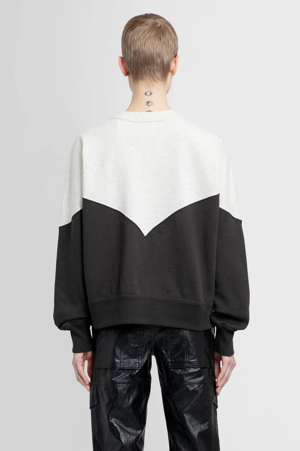 Houston Flocked-Logo Sweatshirt
