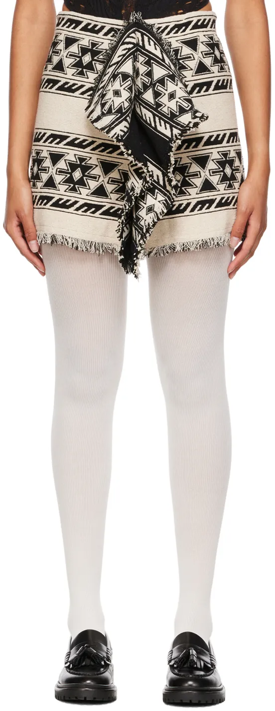 Logo Trimmed Skirt