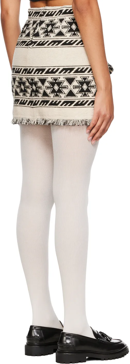 Logo Trimmed Skirt