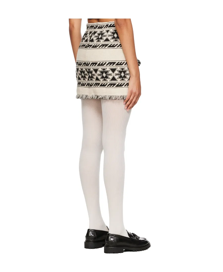 Logo Trimmed Skirt