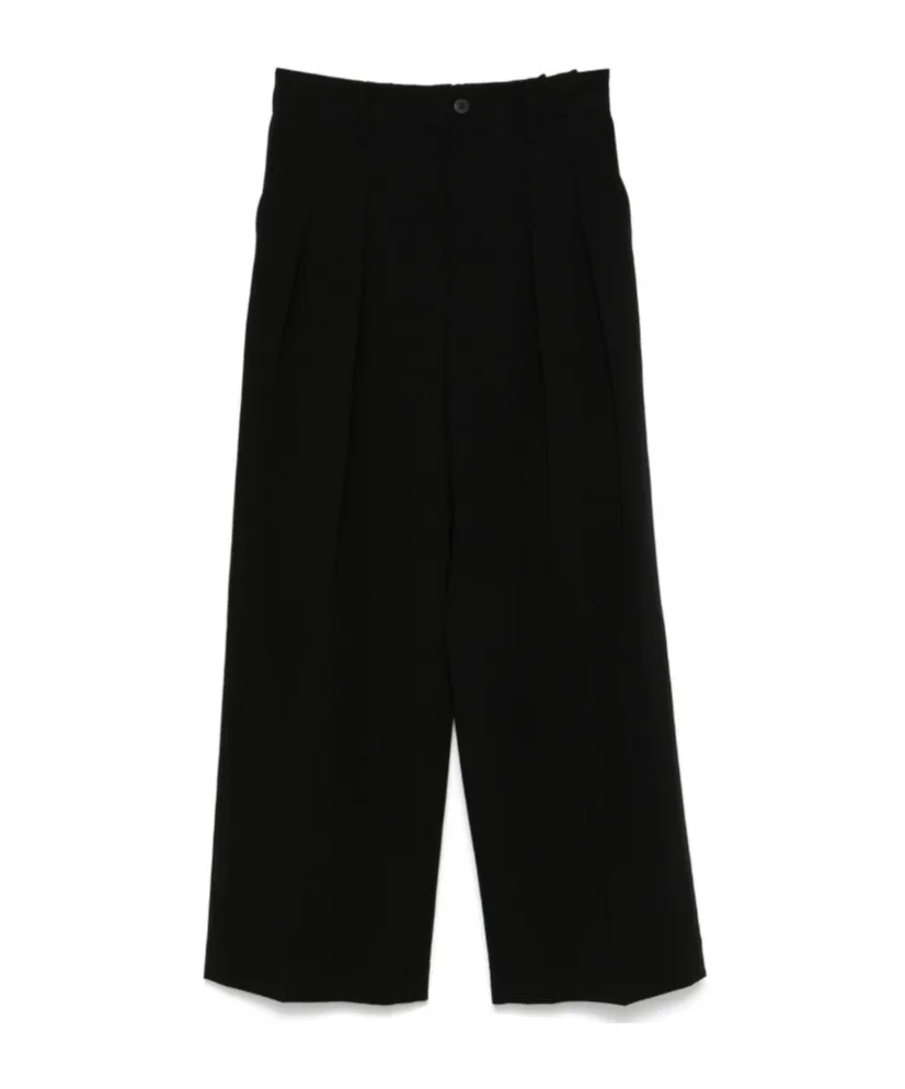 Wool Gabardine Trousers