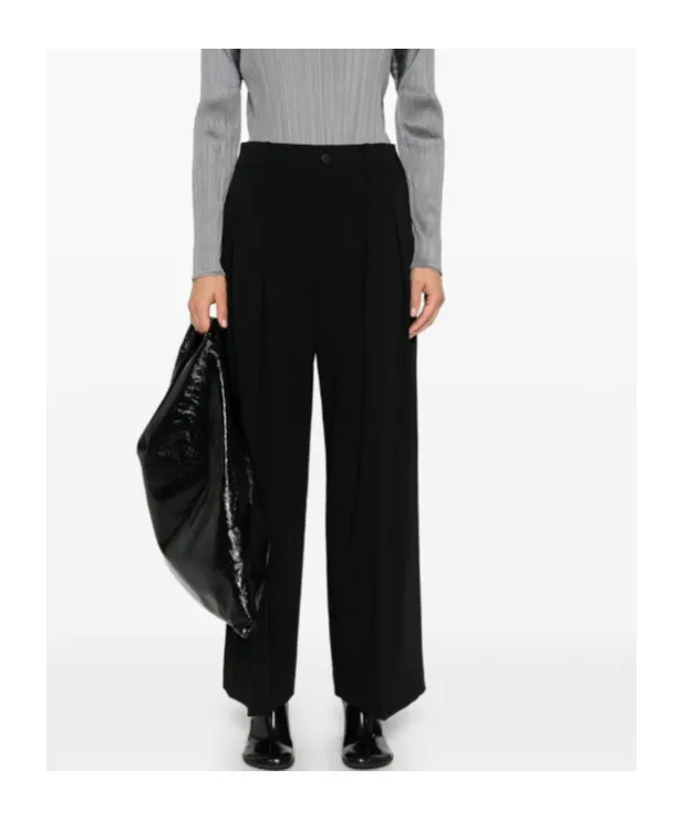 Wool Gabardine Trousers
