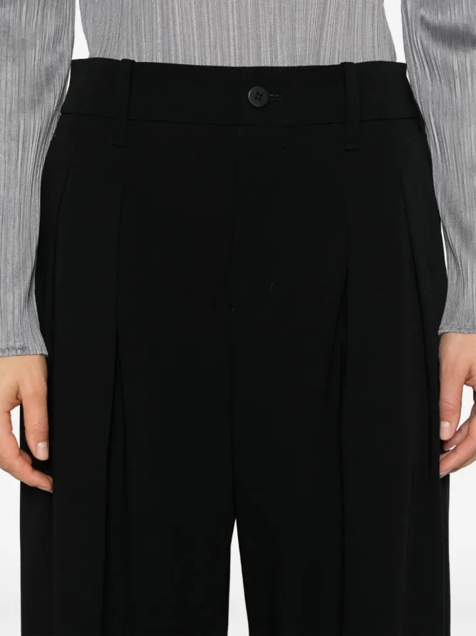 Wool Gabardine Trousers