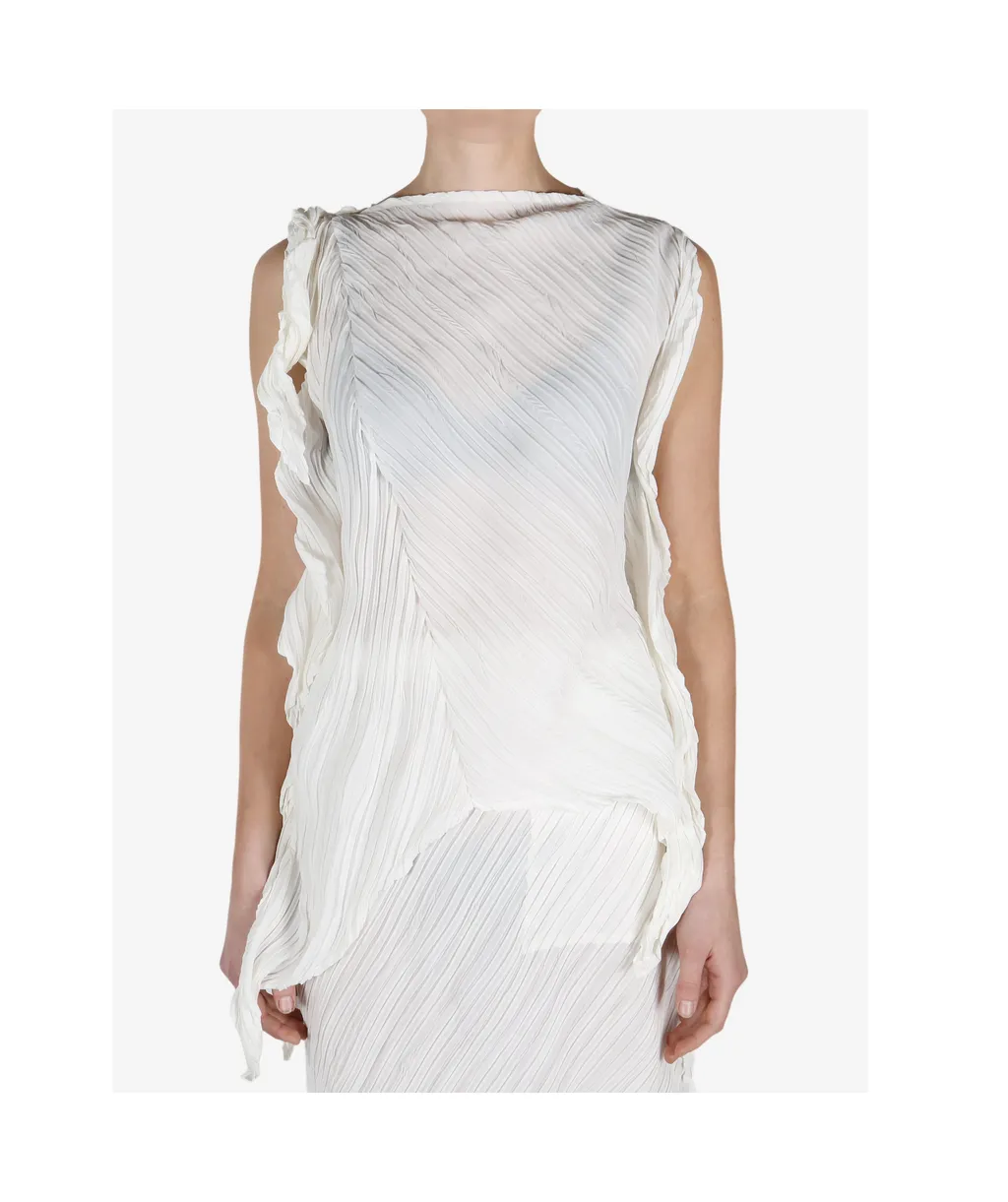 Wrinkled Twisted Top