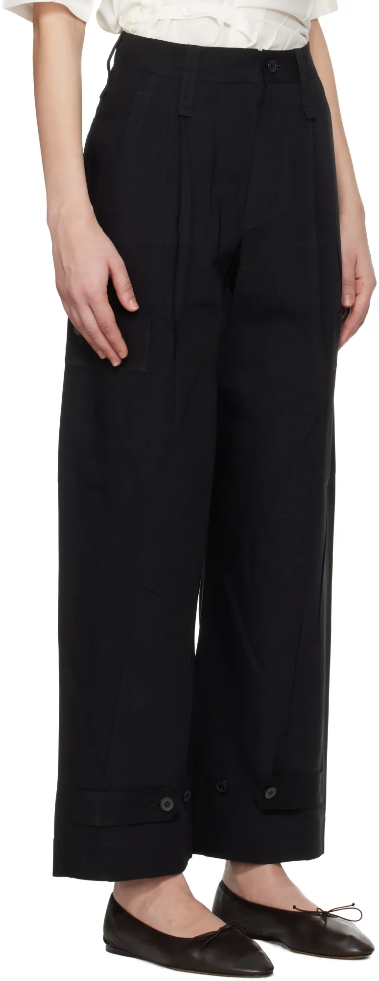 Wide-Leg Trousers
