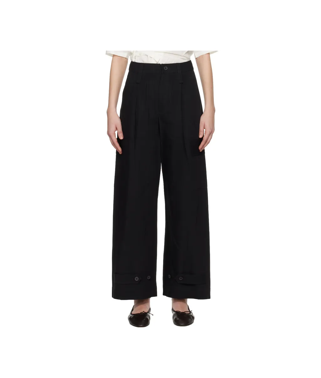 Wide-Leg Trousers