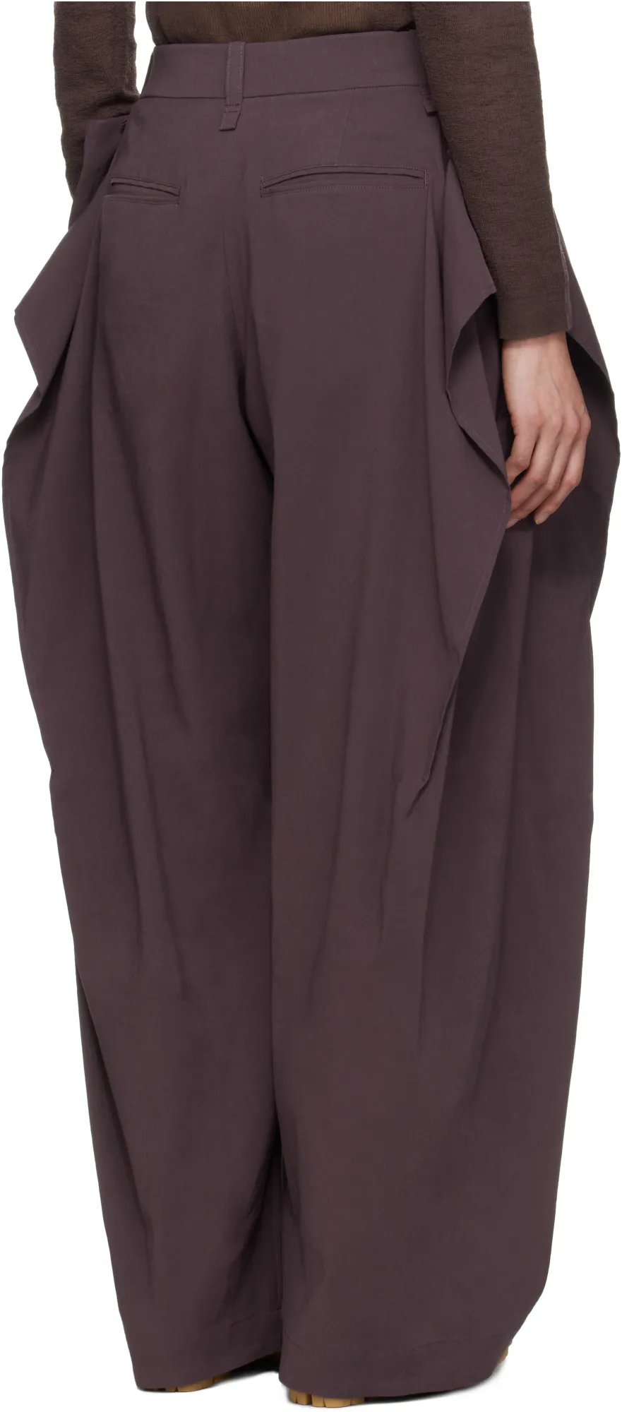 Draped Trousers