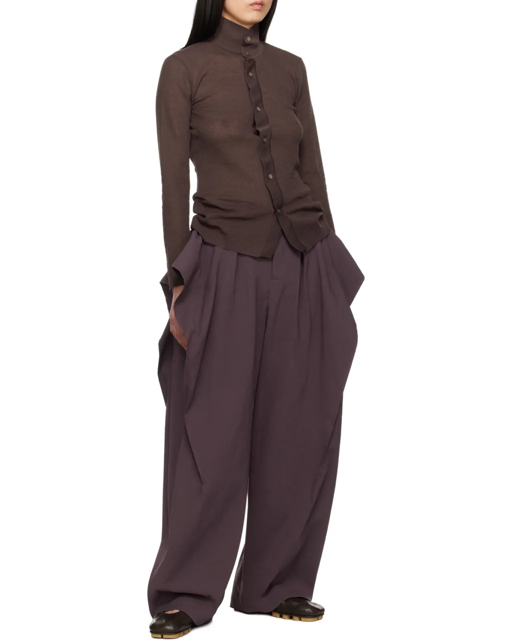 Draped Trousers