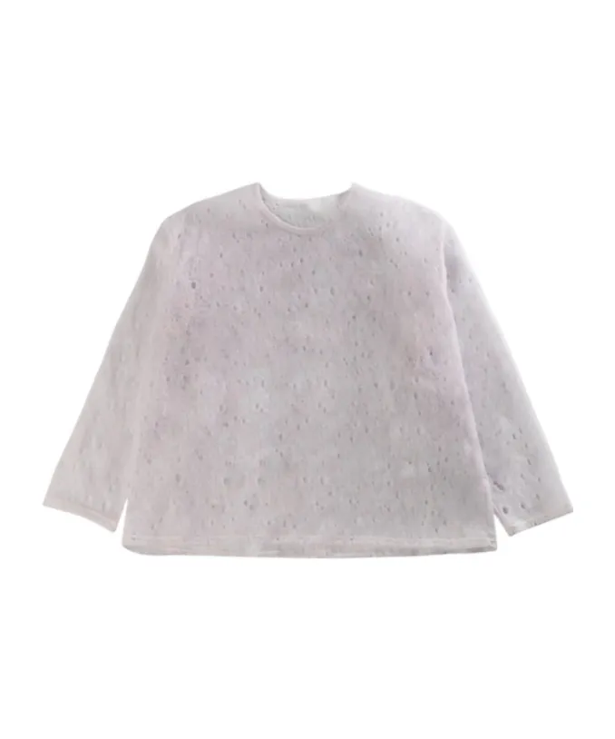 Perforated-Detail T-Shirt