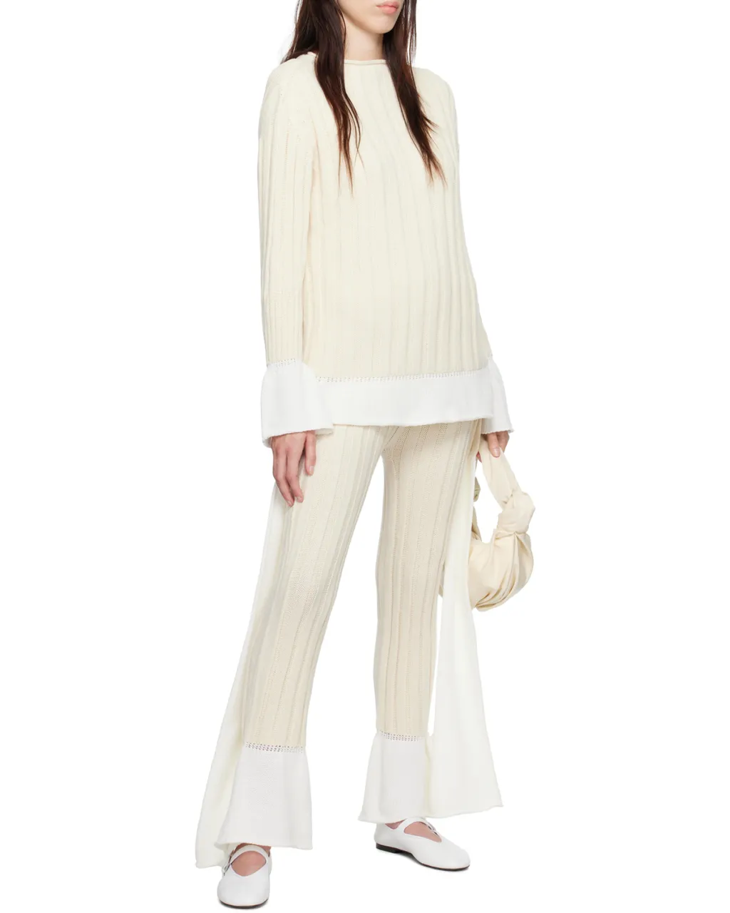 Elastic Waist Casual Pants
