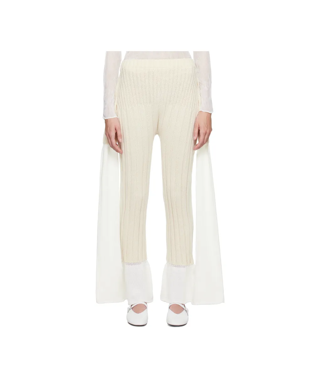 Elastic Waist Casual Pants