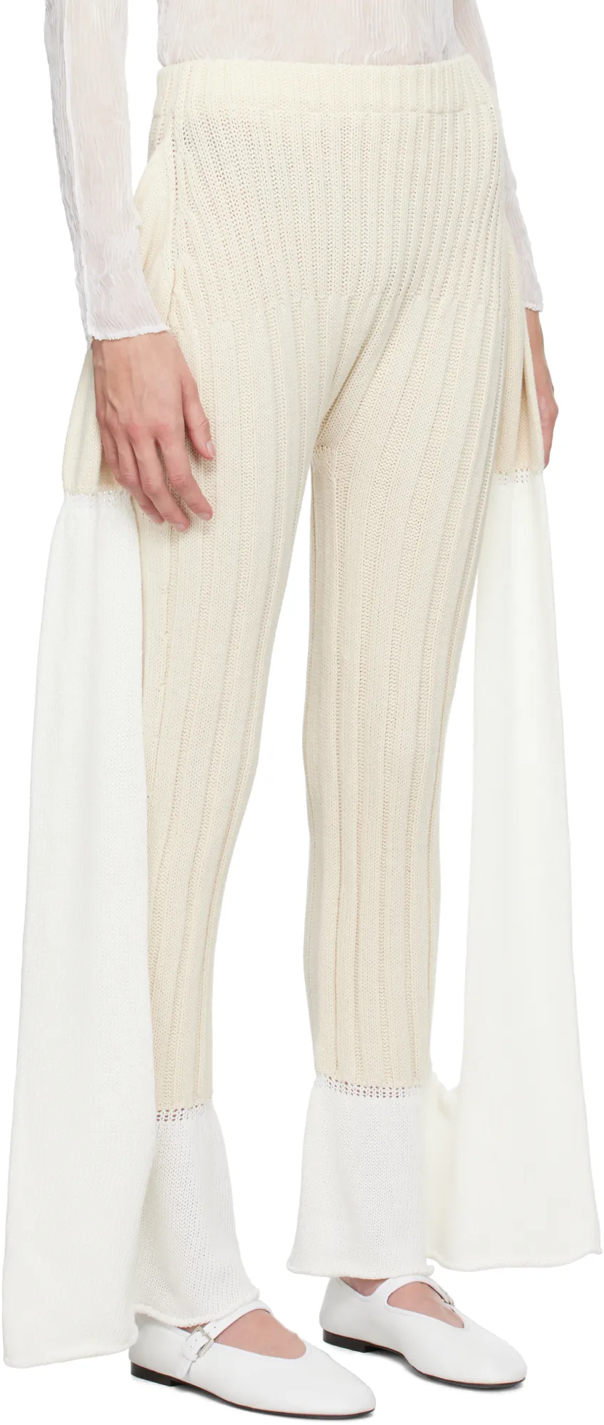 Elastic Waist Casual Pants