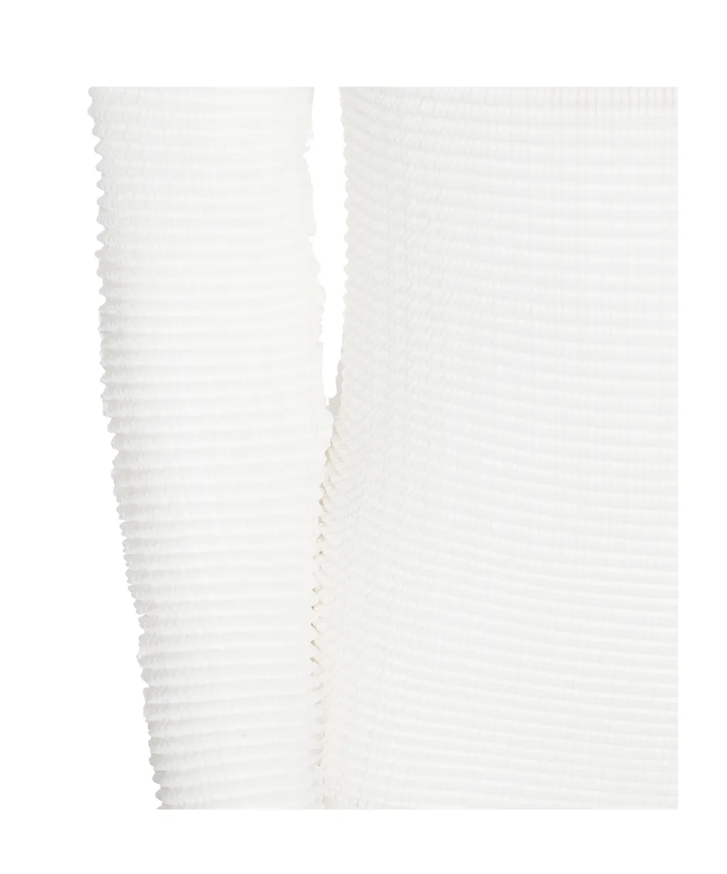 Pleats Bk/Wt-48 Top
