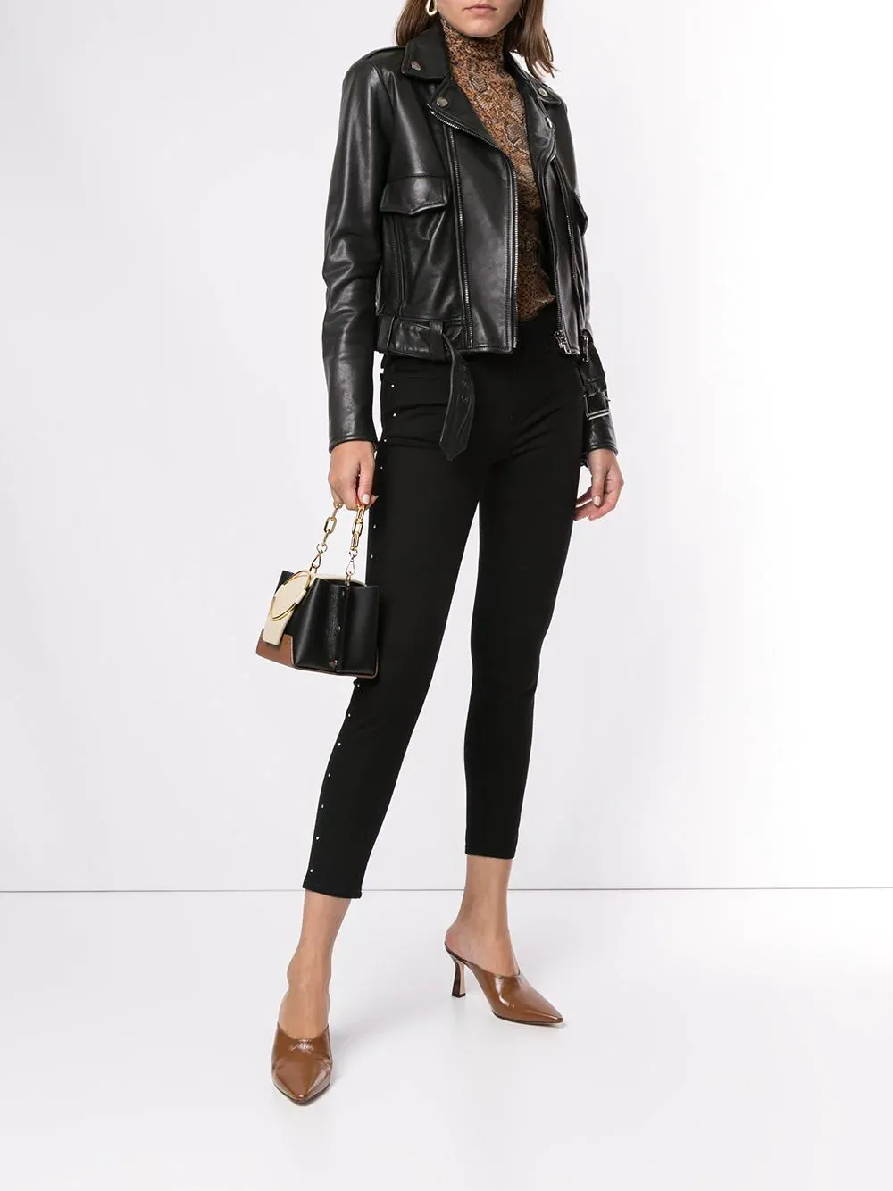 Riveted Skinny Jeans